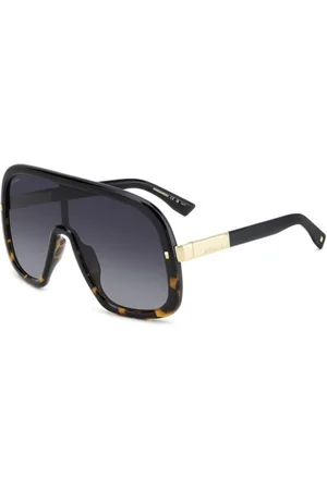 Dsquared2 Akcesoria, unisex, Czarny, ONE SIZE, Stylowe okulary przeciwsłoneczne