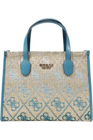 Guess Torebki, Kobieta, Wielobarwność, ONE SIZE, Len, Duże Torby Damska Kolekcja