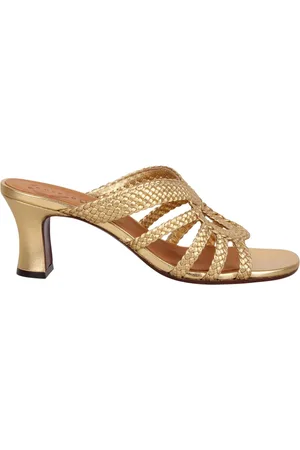 Chie Mihara Buty, Kobieta, Żółty, 37 1/2 EU, Skóra, Sandały Nalya