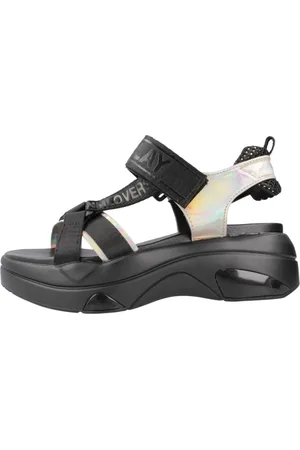 Replay Buty, Kobieta, Czarny, 40 EU, Stylowe płaskie sandały