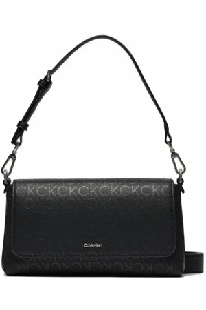 Calvin Klein Torebki, Kobieta, Czarny, ONE SIZE, Skóra, Klasyczna torebka Borse
