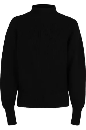 Salvatore Ferragamo Swetry, Mężczyzna, Czarny, L, Żakardowy Sweter z wełny merynosa