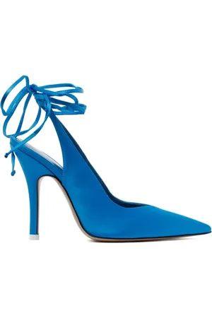 The Attico Buty, Kobieta, Niebieski, 36 EU, Skóra, Czółenka na obcasie