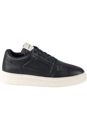 Emporio Armani Buty, Mężczyzna, Niebieski, 43 EU, Stylowe i modne sneakersy