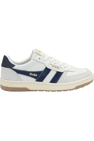 Gola Buty, Mężczyzna, Wielobarwność, 40 EU, Białe Hawk Sneakers