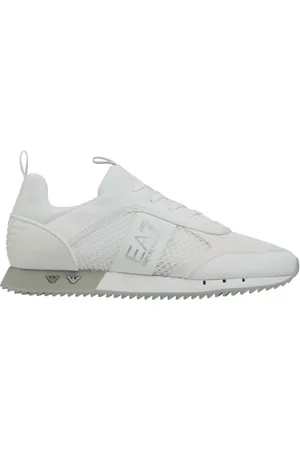 EA7 Buty, Mężczyzna, Biały, 44 EU, Stylowe Białe Sneakersy