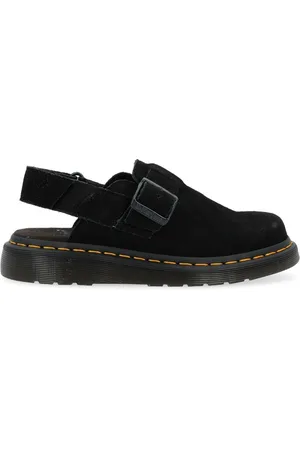Dr. Martens Buty, Mężczyzna, Czarny, 40 EU, Zamsz, Klapki z zamszu Jorge II