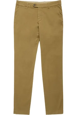Brooks Brothers Spodnie, Mężczyzna, Zielony, W33, Bawełna, Bawełniane Spodniey Stretch