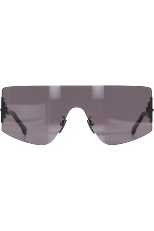 MARCELO BURLON Akcesoria, Mężczyzna, Czarny, ONE SIZE, Metalowe okulary przeciwsłoneczne Cross