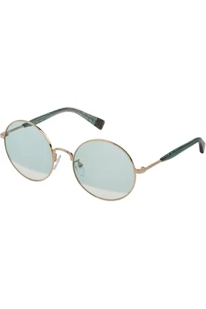 Furla Akcesoria, Kobieta, Żółty, ONE SIZE, Okulary przeciwsłoneczne w kolorze różowego złota
