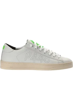 P448 Buty, Mężczyzna, Biały, 40 EU, Skóra, BJack Logo Cutout Sneaker