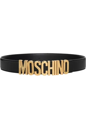 Moschino Akcesoria, Kobieta, Czarny, 90 CM, Belt