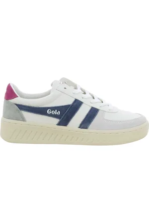 Gola Buty, Kobieta, Biały, 38 EU, Jasnozielone Sneakersy Damskie Trident