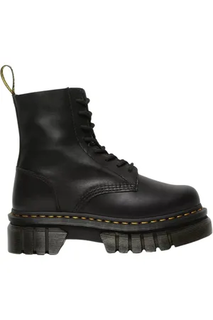 Dr. Martens Buty, Mężczyzna, Czarny, 43 EU, Skóra, Sznurowane botki Rikard 3-Eye