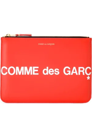 Comme des Garçons Akcesoria, unisex, Czerwony, ONE SIZE, Skóra, Portfel Bustina