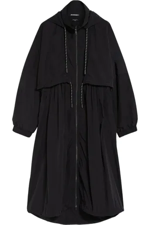 Max Mara Płaszcze, Kobieta, Czarny, XS, Nylon, Parka