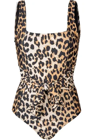 Crās Stroje kąpielowe, Kobieta, brązowy, 2XL, Len, Jolene Swimsuit