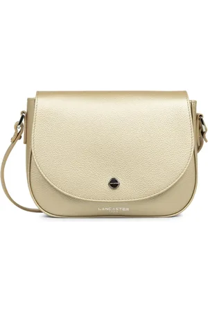 Lancaster Torebki, Kobieta, Beżowy, ONE SIZE, Magnetyczna Klapka Crossbody Torba Firenze