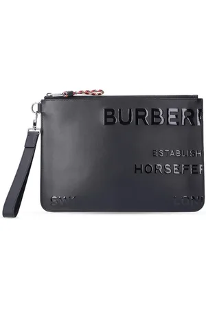 Burberry Akcesoria, unisex, Czarny, ONE SIZE, Skóra, MS Round Pouch