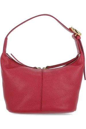 Coccinelle Torebki, Kobieta, Czerwony, ONE SIZE, Skórzana torba na ramię w Bordeaux