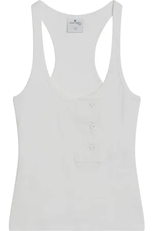 Courrèges Koszulki, Kobieta, Biały, M, Tank Top