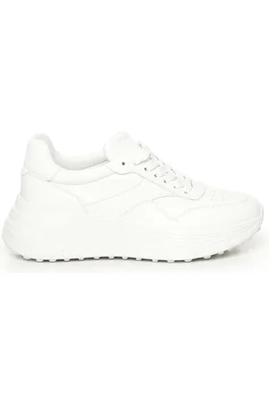 Hogan Buty, Mężczyzna, Biały, 36 1/2 EU, Skóra, H669 Sneakers