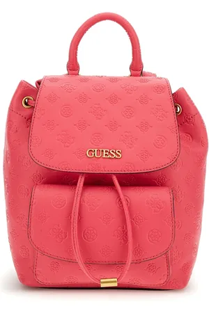 Guess Torebki, Kobieta, Różowy, ONE SIZE, Plecak Geva Magenta Logo