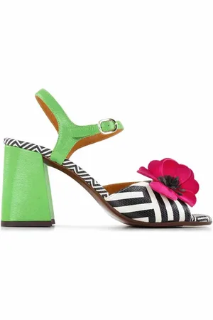 Chie Mihara Buty, Kobieta, Wielobarwność, 39 EU, Skóra, Sandały na wysokim obcasie