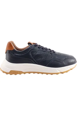 Hogan Buty, Mężczyzna, Niebieski, 43 EU, Skóra, Hyperlight Leather Sneakers