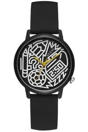 Guess Akcesoria, Mężczyzna, Czarny, ONE SIZE, Zegarek V0023M8