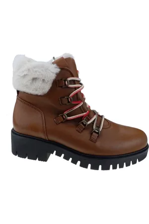 Gabor Buty, Kobieta, brązowy, 40 1/2 EU, Skóra, Botki na zamek