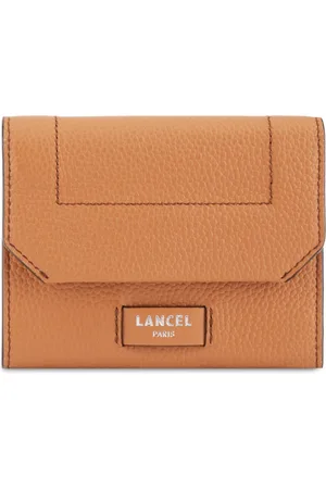 LANCEL Akcesoria, unisex, brązowy, ONE SIZE, Skóra, Kompakt Portfel Ninon Brązowa Skóra