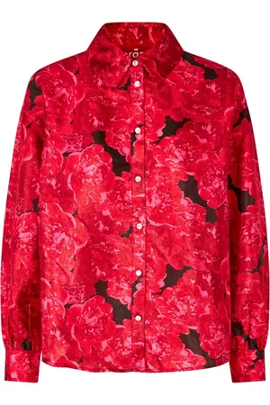 Crās Bluzki, Kobieta, Czerwony, M, Gina Shirt