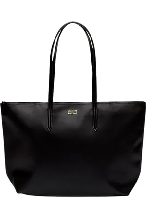 Lacoste Torebki, Kobieta, Czarny, ONE SIZE, Poliester, Torba na ramię w jednolitym kolorze z logo