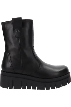 Nero Giardini Buty, Kobieta, Czarny, 40 EU, Skóra, Skórzane Botki