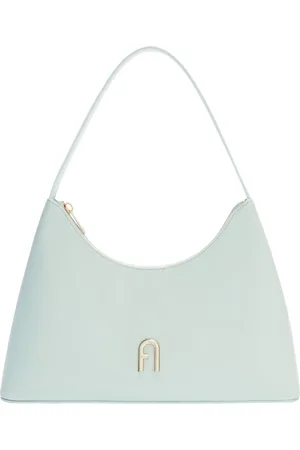 Furla Torebki, Kobieta, Zielony, ONE SIZE, Skóra, Torebka na ramię Diamante