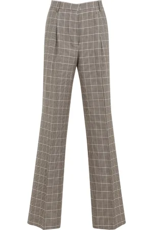 DRIES VAN NOTEN Spodnie, Kobieta, Beżowy, S, Bawełna, Neutralne Spodnie