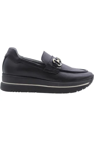 Nero Giardini Buty, Kobieta, Czarny, 38 EU, Skóra, Horace Mokasyny