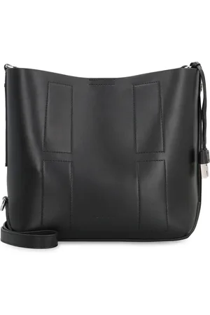Hogan Torebki, Kobieta, Czarny, ONE SIZE, Skóra, Elegancka torebka hobo ze skóry