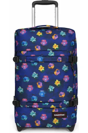 Eastpak Walizki, unisex, Niebieski, ONE SIZE, Poliester, Elegancka Kwiatowa Walizka podręczna