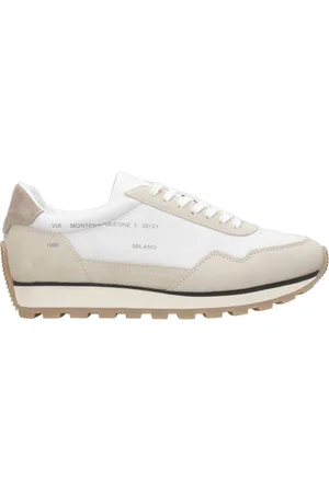 Hogan Buty, Mężczyzna, Beżowy, 40 EU, Skóra, Sneakersy Vintage 86er