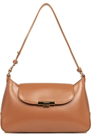 Lancaster Torebki, Kobieta, brązowy, ONE SIZE, Torba z Klapą i Metalowym Zapięciem Suave Evenly