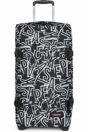 Eastpak Walizki, unisex, Czarny, ONE SIZE, Poliester, Funkcjonalny Średni Bagaż z zamkiem TSA