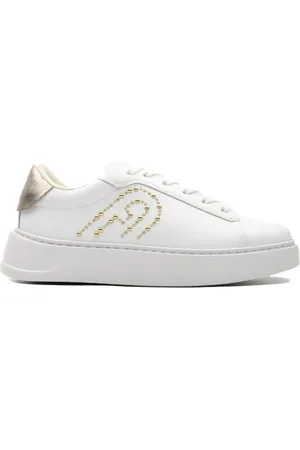 Furla Buty, Kobieta, Biały, 40 EU, Skóra, Sneakersy Low-Top