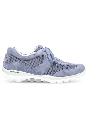 Gabor Buty, Kobieta, Niebieski, 40 EU, Len, Helen Nautic Sneakers