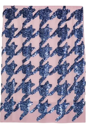 DRIES VAN NOTEN Spódnice, Kobieta, Różowy, M, Bawełna, Mini Spódniczka