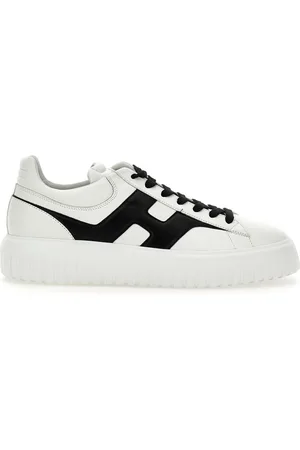 Hogan Buty, Mężczyzna, Biały, 39 EU, Skóra, Skórzane Sneakersy