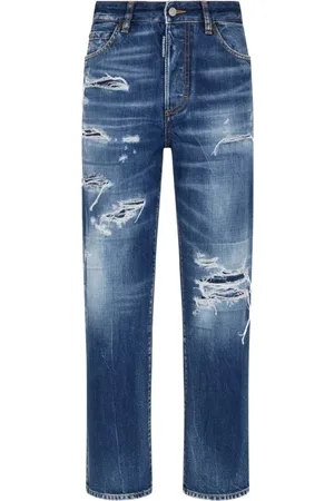 Dsquared2 Jeansy, Kobieta, Niebieski, 2XS, Bawełna, Boston Jeansy