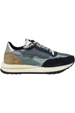 Hidnander Buty, Mężczyzna, Niebieski, 40 EU, Wsuwane sneakersy Tenkei