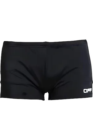OFF-WHITE Bielizna, Mężczyzna, Czarny, L, Nylon, Bokserki z Logo